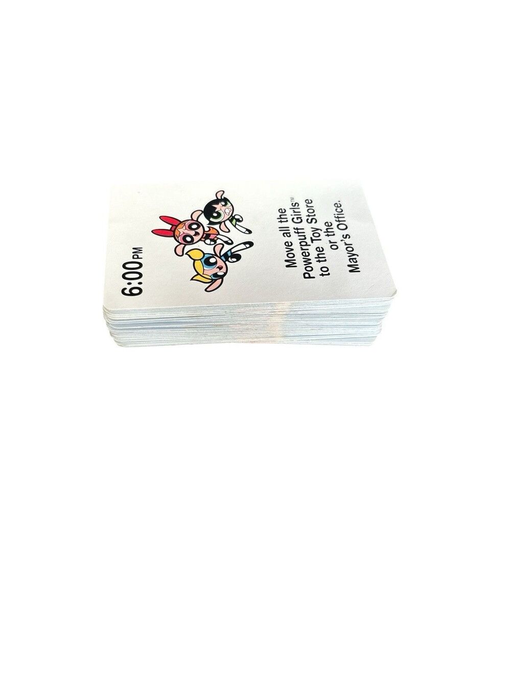 Vintage 2000 The Powerpuff Girls Board Game Replacement 54 Deck Cards